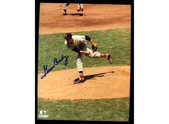 Gene Conley Autographed 8x10 Photo Boston Red Sox (1961-1963)