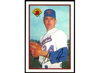 1989 Bowman Baseball Nolan Ryan #225 Texas Rangers HOF