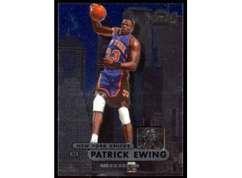 1997 Metal Universe Basketball Patrick Ewing #91 New York Knicks HOF