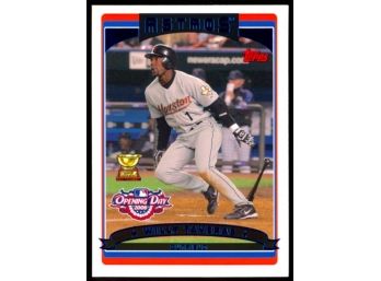 2006 Topps Opening Day Baseball Willy Taveras All-star Rookie Cup #8 Houston Astros