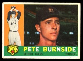 1960 TOPPS BASEBALL #261 PETE BURNSIDE