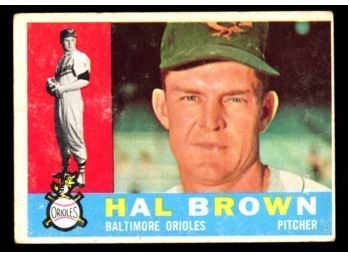 1960 TOPPS BASEBALL #89 HAL BROWN