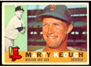 1960 TOPPS BASEBALL MARTY KEOUGH #71 BOSTON RED SOX VINTAGE