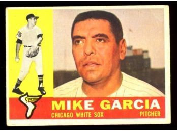 1960 TOPPS BASEBALL #532 Mike Garcia