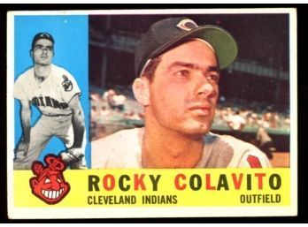 1960 TOPPS BASEBALL #400 ROCKY COLAVITO