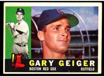 1960 TOPPS BASEBALL #184 GARY GEIGER