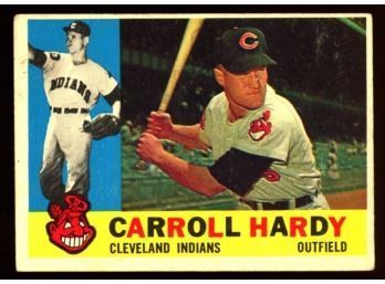 1960 TOPPS BASEBALL #341 CARROL HARDY