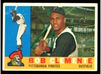 1960 TOPPS BASEBALL #326 Roberto Clemente