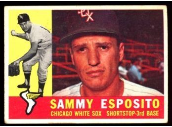 1960 TOPPS BASEBALL SAMMY ESPOSITO #31 CHICAGO WHITE SOX