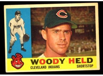 1960 TOPPS BASEBALL #178 WOODY HELD