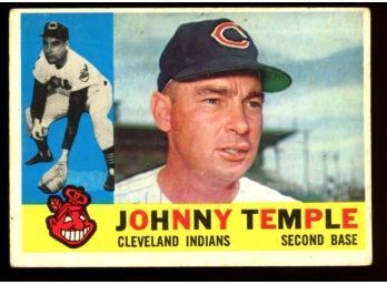 1960 TOPPS BASEBALL #500 JOHNNY TEMPLE