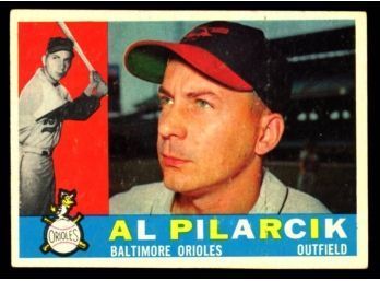 1960 TOPPS BASEBALL #498 AL PILARCIK