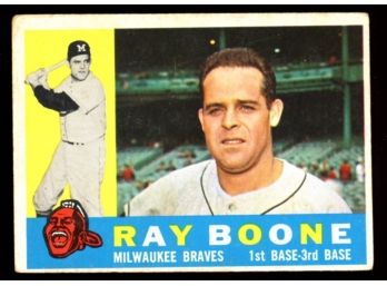 1960 TOPPS BASEBALL #281 RAY BOONE