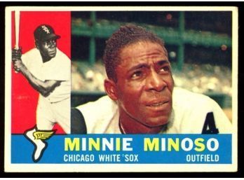 1960 TOPPS BASEBALL #365 Minnie Minoso