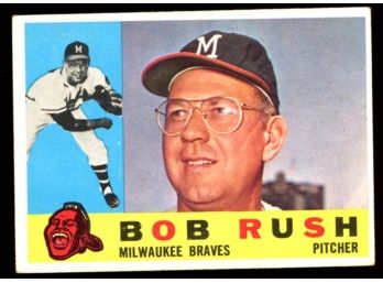 1960 TOPPS BASEBALL #404 BOB RUSH