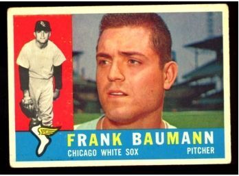 1960 TOPPS BASEBALL #306 FRANK BAUMANN