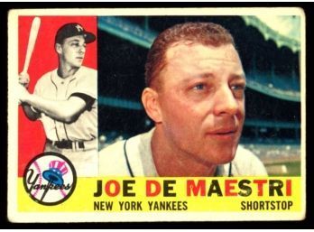 1960 TOPPS BASEBALL #358 JOE DE MAESTRI