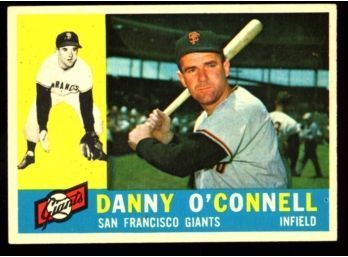 1960 TOPPS BASEBALL #192 DANNY O'CONNEL