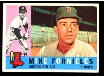 1960 TOPPS BASEBALL #54 Mike Fornieles White Back