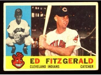 1960 TOPPS BASEBALL #423 ED FITZGERALD