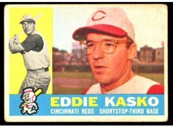 1960 TOPPS BASEBALL #61 EDDIE KASKO