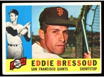 1960 TOPPS BASEBALL #253 EDDIE BRESSOUD