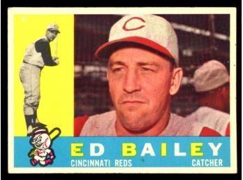 1960 TOPPS BASEBALL #411 ED BAILEY