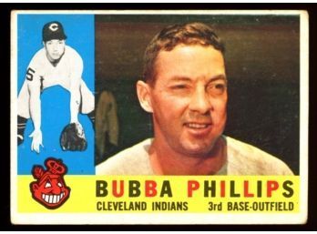 1960 TOPPS BASEBALL #BUBBA PHILLIPS