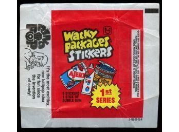 1979 TOPPS WACKY PACKAGES SERIES 1 WAX WRAPPER