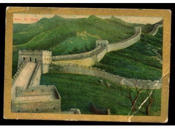 1911 Pan Handle Scrap Sights And Scenes Of The World GREAT WALL OF CHINA