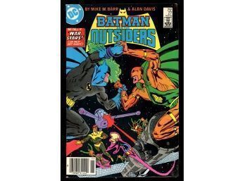 1985 DC COMICS BATMAN AND THE OUTSIDERS ISSUE #27