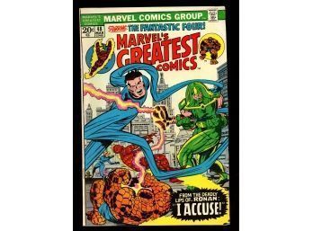 1973 MARVELS GREATEST COMICS STARING THE FANTASTIC FOUR #48 - 20 CENT   (2)