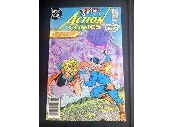 1984 DC Superman Action Comics Anniversary Of Supergirls Debut