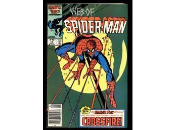 1986 Marvel Web Of Spider-man Vol. 1 #14 Crossfire