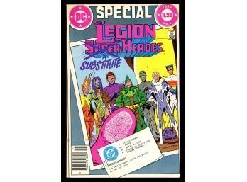 1985 DC COMICS THE LEGEND OF SUBSTITUTE HEROES #1