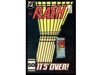 1985 DC COMICS THE FLASH ISSUE #349 'ITS OVER!'