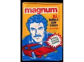 1982 TOPPS MAGNUM PI TRADING CARDS PACK FACTORY SEALED