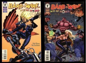 LOT OF 2 BARBWIRE COMICS