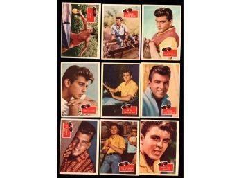 1959 TOPPS FABAIN TRADING CARDS LOT OF 9