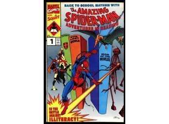 1991 THE AMAZING SPIDER-MAN ADVENTURES IN READING ISSUE #1