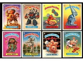 ORIGINAL 1986 TOPPS GARBAGE PAIL KIDS LOT OF 8 GPK  (E)