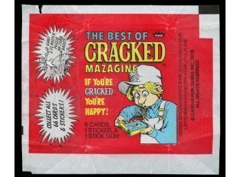 1978 FLEER CRACKED MAGAZINE WAX WRAPPER