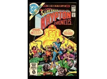 1981 DC COMICS SUPERMAN PRESENTS THE KRYPTON CHRONICLES ISSUE #2