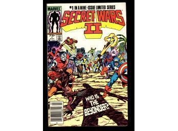 1985 Marvel Secret Wars II ~ Issue #1 Who Is The Beyonder?