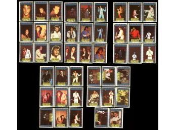 1978 MONTY GUM ELVIS HOLLAND BLANK BACK NEAR COMPLETE SET 44/50