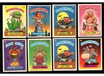 ORIGINAL 1986 TOPPS GARBAGE PAIL KIDS LOT OF 8 GPK  (B)