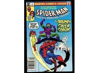 1981 Marvel Spider-man And His Amazing Friends Vol 1 #1 The Triumph Of The Green Goblin