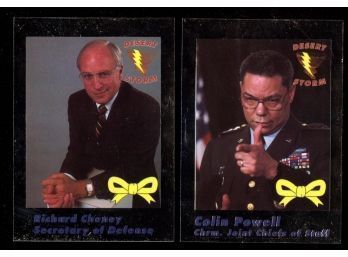 1991 Desert Storm Colin Powell & Dick Cheney