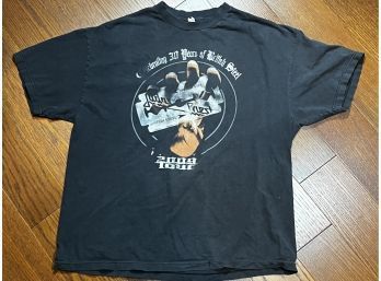 JUDIST PRIEST 2009 TOUR BAND TEE 2XL