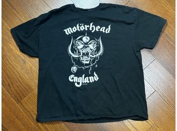 MOTORHEAD ENGLAND BAND TEE 2XL